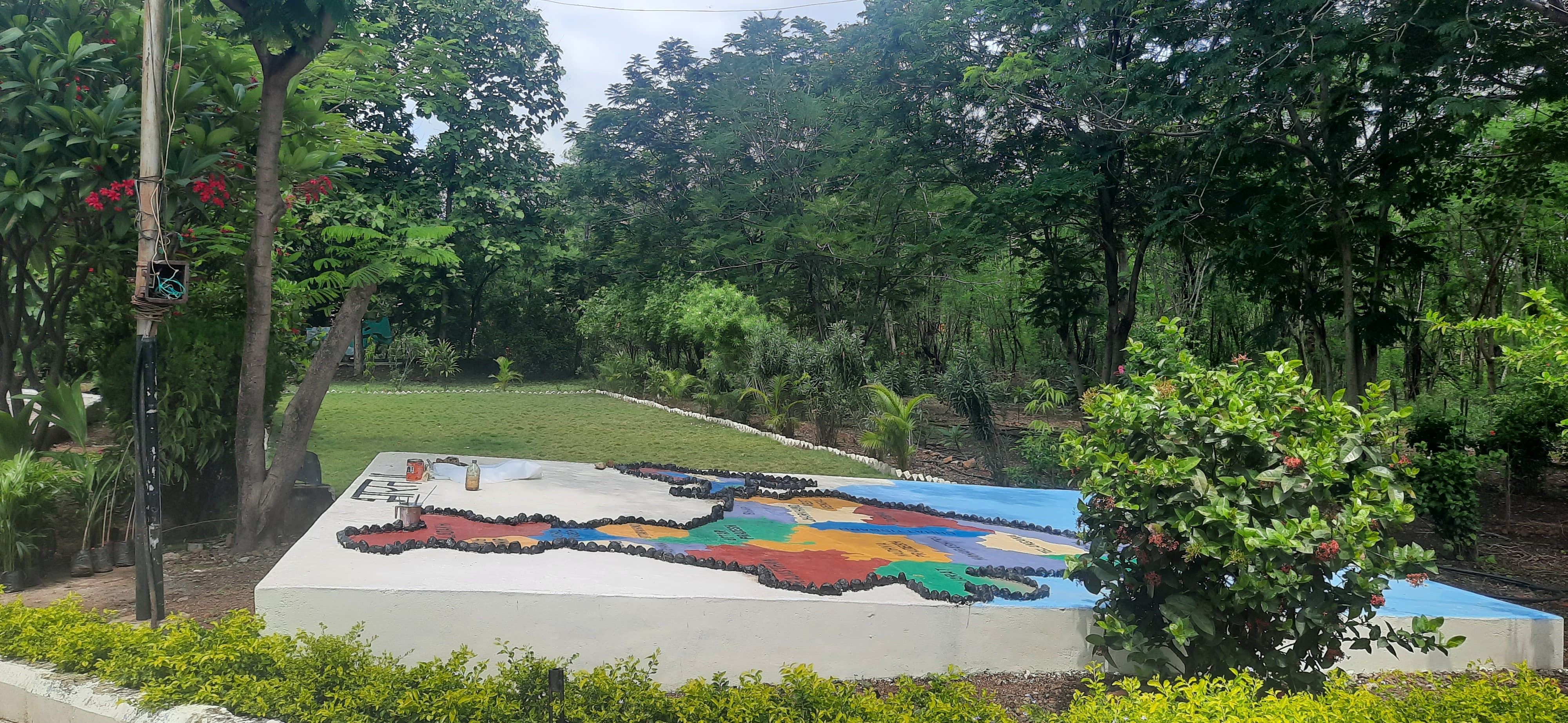 PM Shri KV CRPF NGP Beautification of Vidyalaya