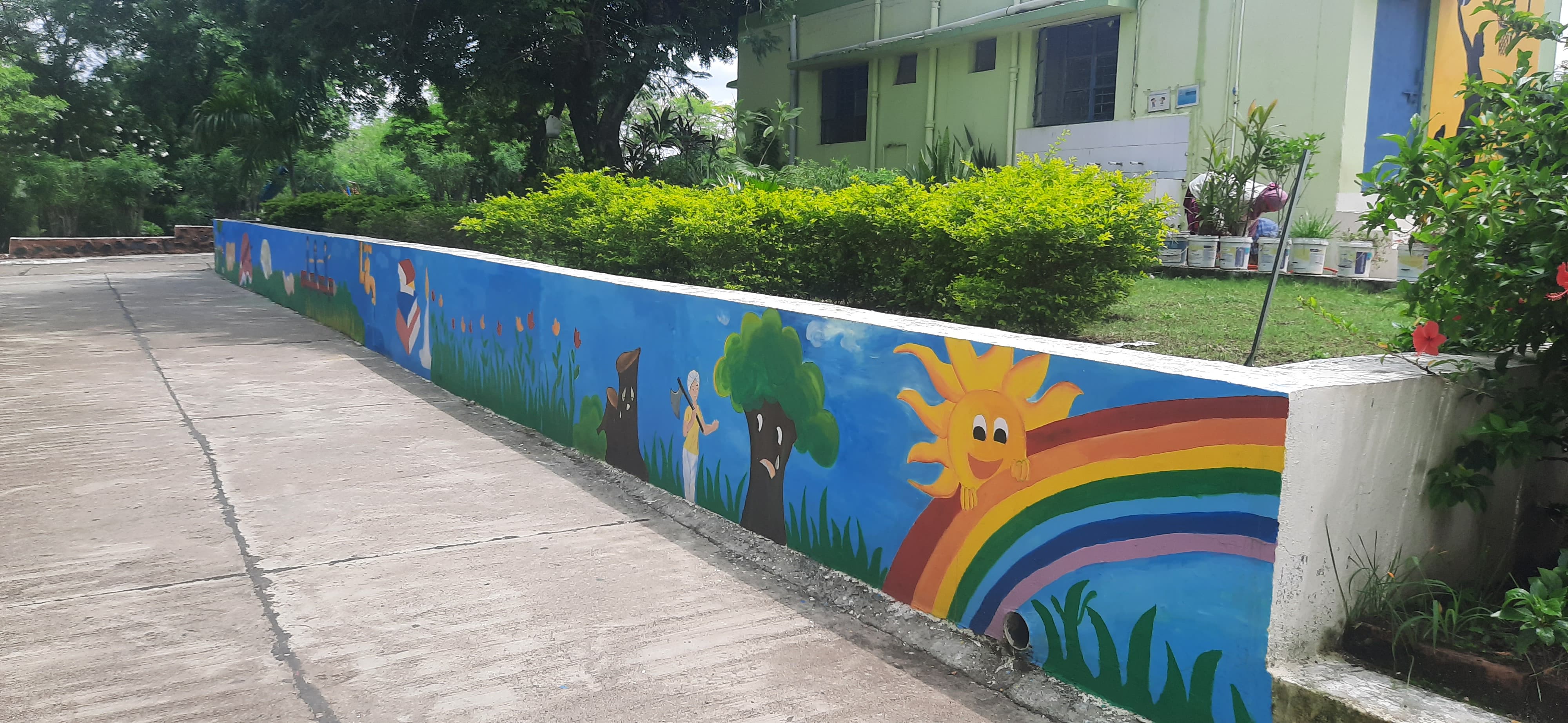 PM Shri KV CRPF NGP Garden-1