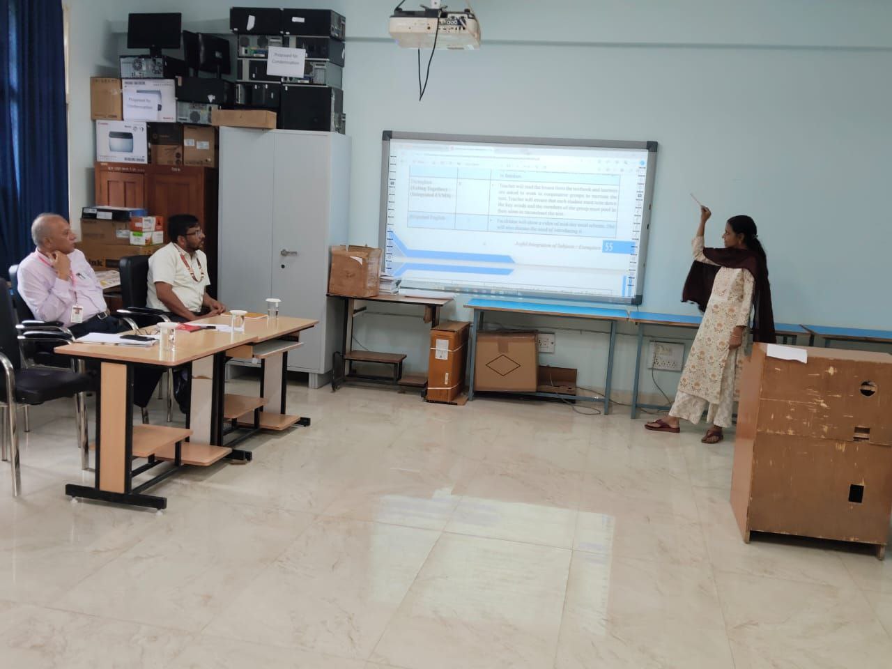 workshop on lesson planning activity on joyful learning and apps survey details 30-10-2024