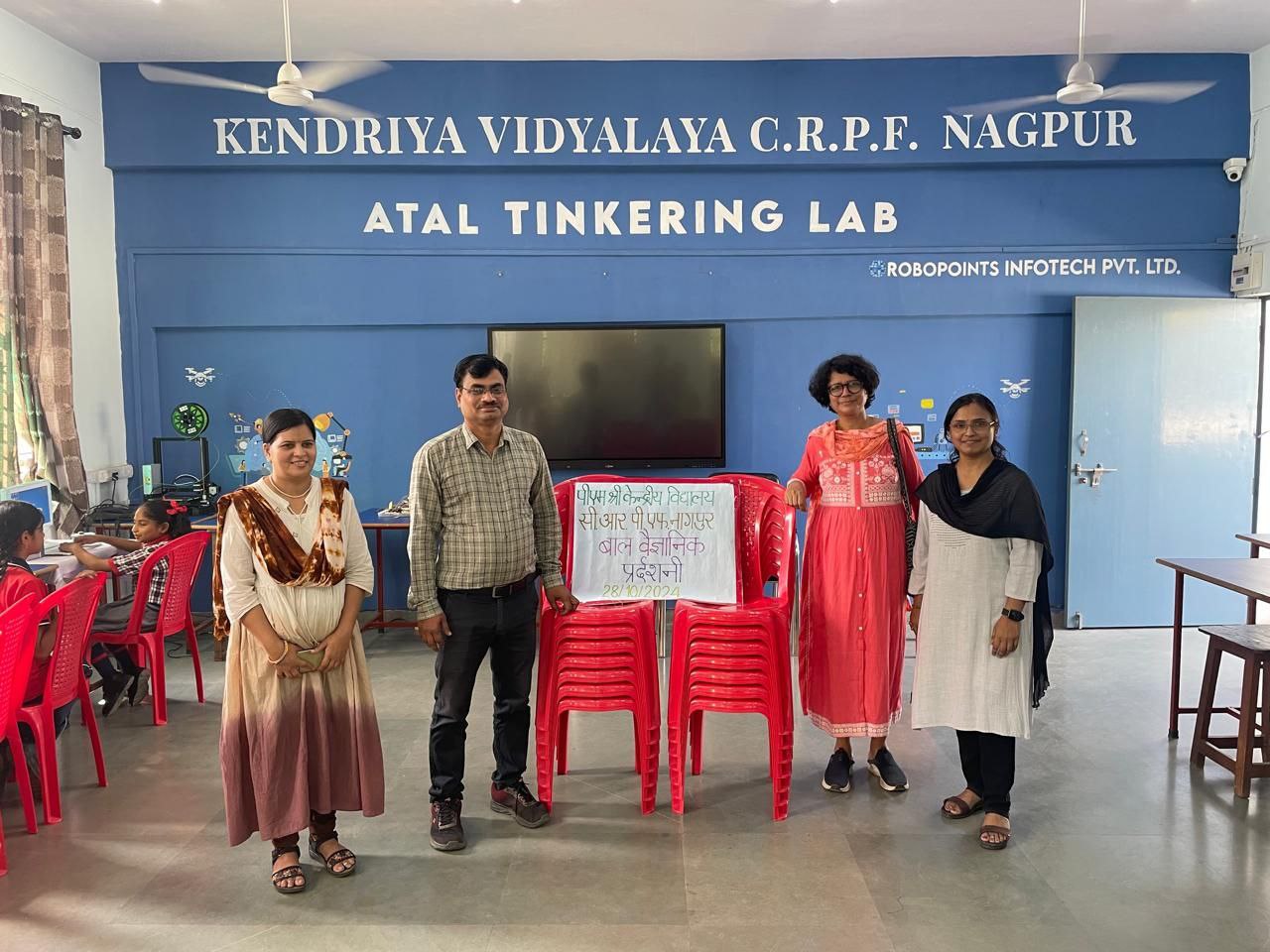 विद्यालय स्तरीय बाल वैज्ञानिक प्रदर्शनी 28-10-2024