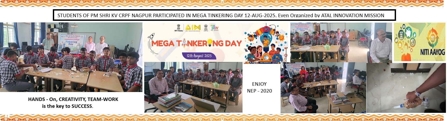 MEGA TINKERING DAY 12-AUG-2025