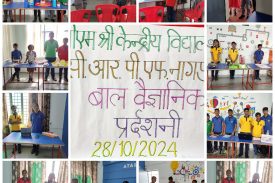 विद्यालय स्तरीय बाल वैज्ञानिक प्रदर्शनी 28-10-2024
