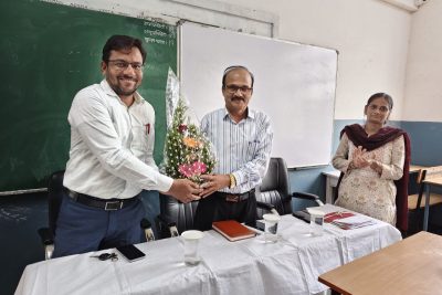 Welcome of the Principal Sir
