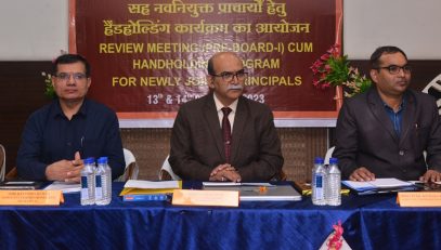 Review Meeting Cum Hand Holding Program for Newly Joined Principals