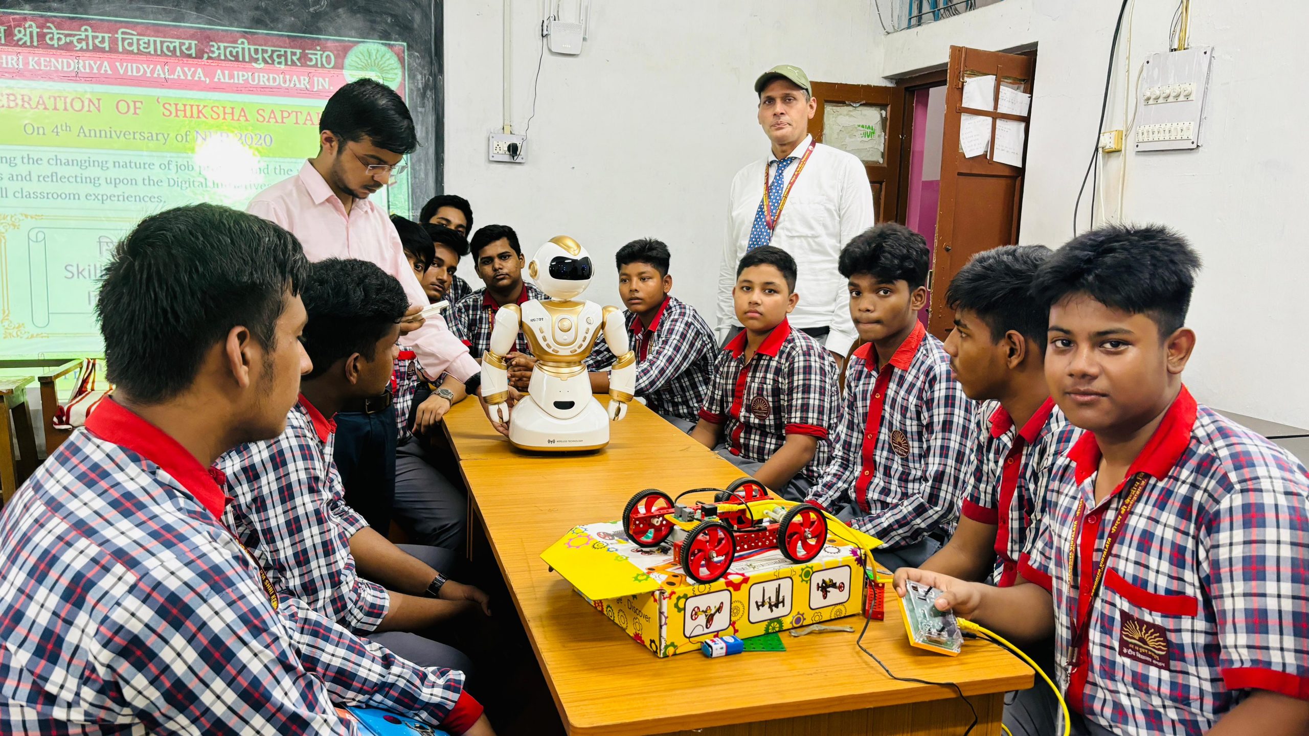 Robotics labs at PM SHRI KV ALIPURDUAR JN