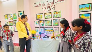 Swachhata Exhibition during Swachhata Pakhwada at PM SHRI KV ALIPURDUAR JN