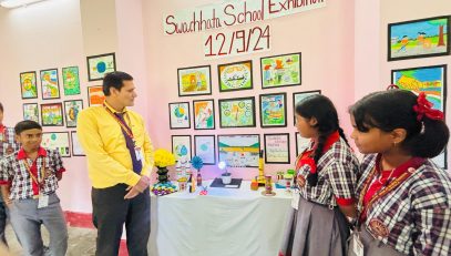 Swachhata Exhibition during Swachhata Pakhwada at PM SHRI KV ALIPURDUAR JN
