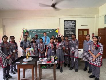 पीएम श्री केवी अलीपुरद्वार जंक्शन में अंतरिक्ष दिवस सफलतापूर्वक  मनाया गया