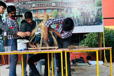 Bagless day-Clay Art at PM SHRI KV ALIPURDUAR JUNCTION to promote the experiential learning.