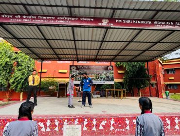 Under PM SHRI Scheme Girl's Self Defence Training at PM SHRI KV ALIPURDUAR JN