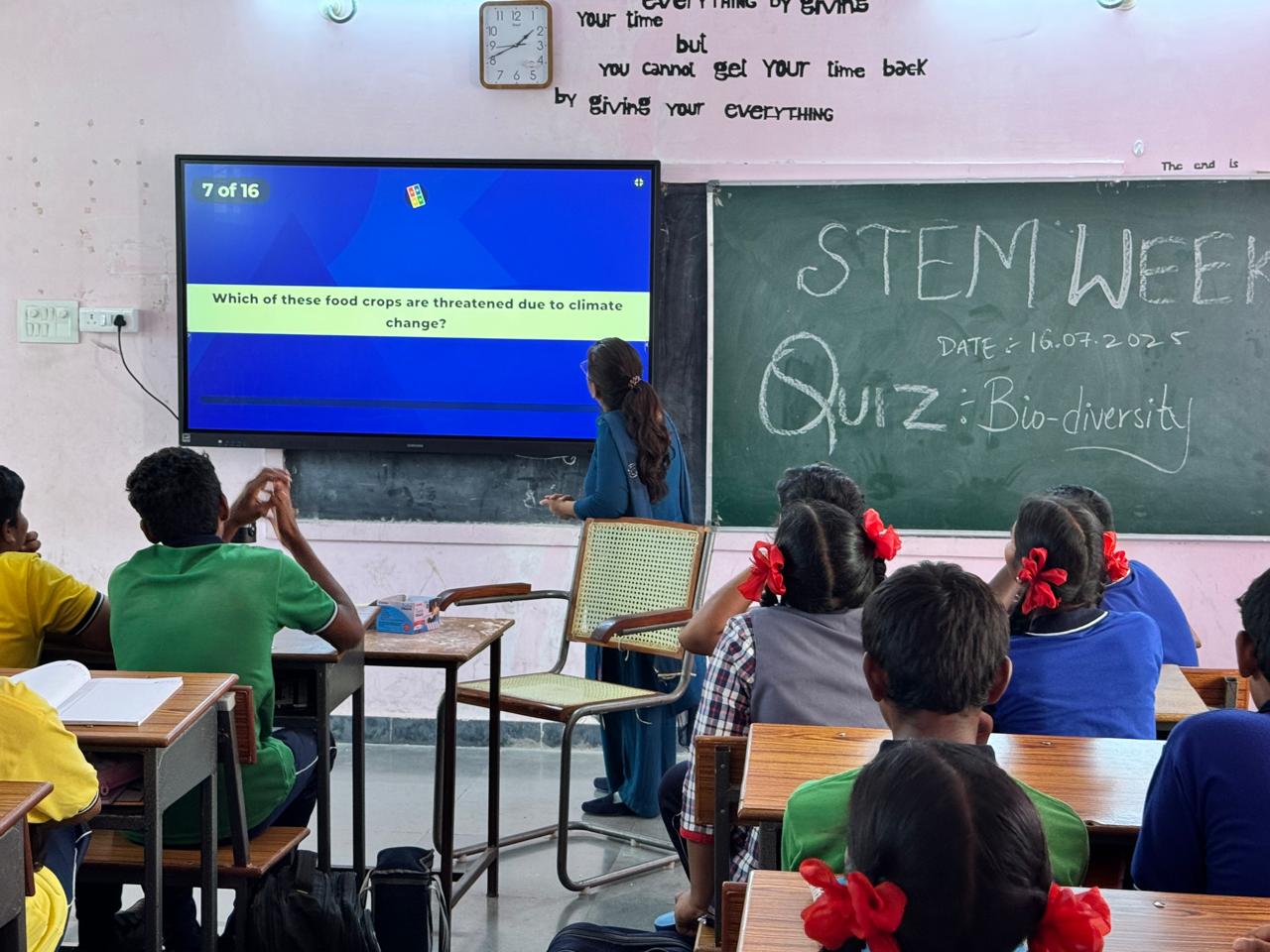 STEM Activity on Biodiversity in SST
