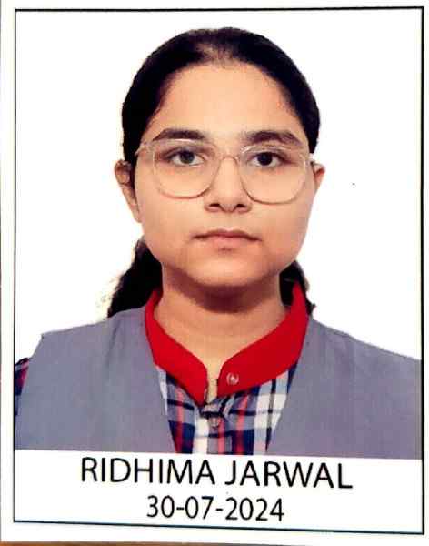 रिधिमा जारवाल