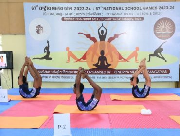 67वें राष्ट्रीय खेल प्रधानमंत्री श्री केवी1 जयपुर