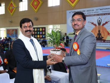67वें राष्ट्रीय खेल प्रधानमंत्री श्री केवी1 जयपुर