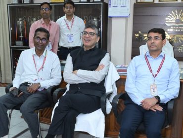 Visit of Honourable Commissioner Shri Vikas Gupta