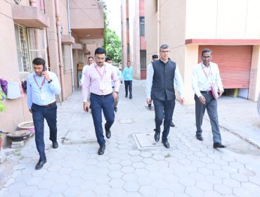 Visit of Honourable Commissioner Shri Vikas Gupta