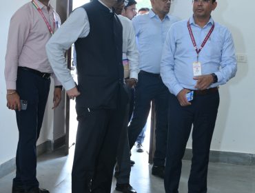 Visit of Honourable Commissioner Shri Vikas Gupta