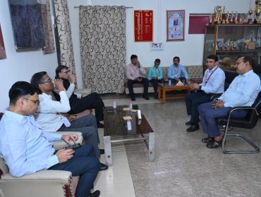 Visit of Honourable Commissioner Shri Vikas Gupta