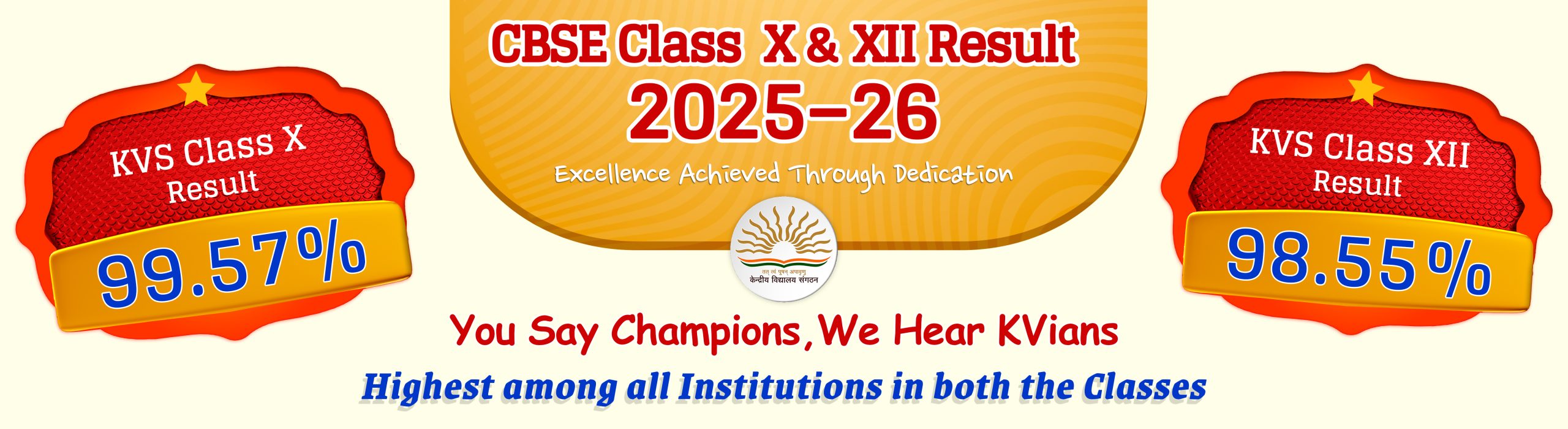 KVS CBSE RESULT 2026