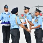 Vishisht Seva Medal being given by Chief of Air Staff (Air Chief Marshal AP Singh) on 08 Oct 2025 Air Force Day Parade at New Delhi