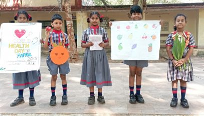 PRIMARY STUDENTS WORLD HEALTH DAY