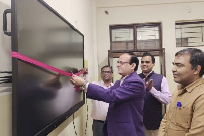 Inauguration of e-class room in KV IGNTU Amarkantak