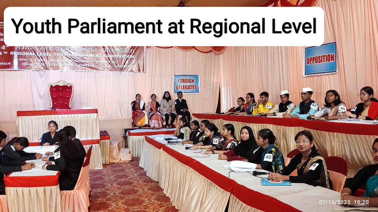 क्षेत्रीय स्तरीय युवा संसद : प्रक्रिया