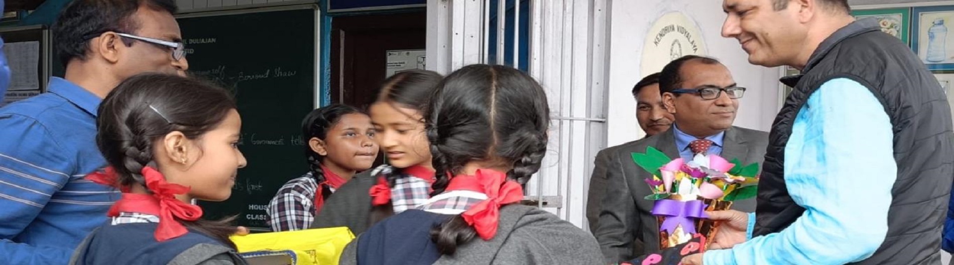 Assistant Commissioner Visit in School