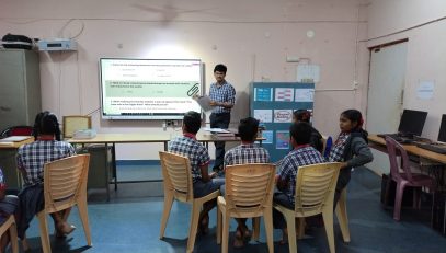 Quiz competition on cyber bullying Under cyber security awareness program