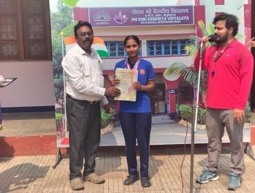 STUDENTS OF PM SHRI KV INS KALINGA EXCELLED IN REGIONAL SPORTS MEET 2025 WITH 16 MEDALS IN INDIVIDUAL EVENTS