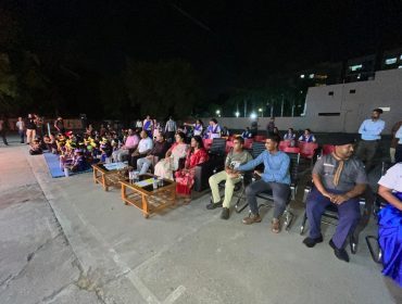 शिविर का रात्रि समारोह