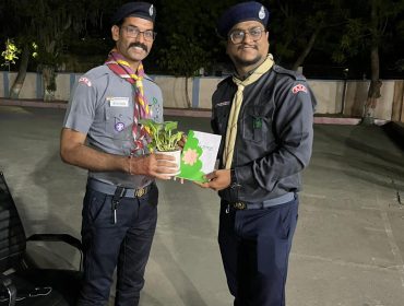 शिविर का रात्रि समारोह