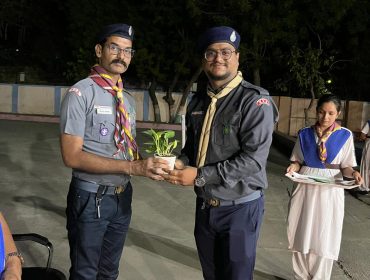 शिविर का रात्रि समारोह