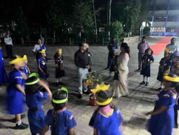 शिविर का रात्रि समारोह