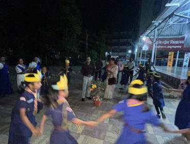 शिविर का रात्रि समारोह