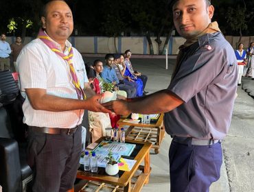 शिविर का रात्रि समारोह