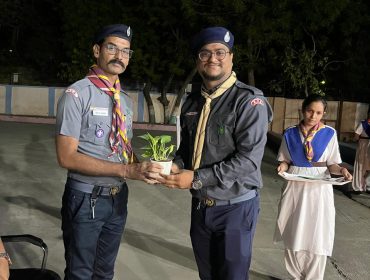 शिविर का रात्रि समारोह