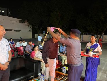 शिविर का रात्रि समारोह