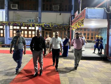 शिविर का रात्रि समारोह