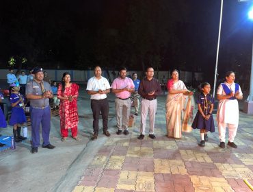 शिविर का रात्रि समारोह