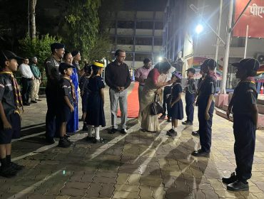 शिविर का रात्रि समारोह