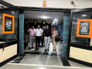 शिविर का रात्रि समारोह