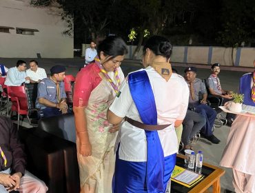 शिविर का रात्रि समारोह