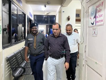 शिविर का रात्रि समारोह