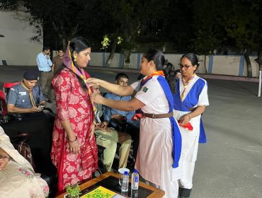 शिविर का रात्रि समारोह