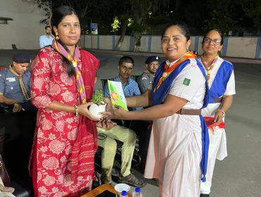 शिविर का रात्रि समारोह