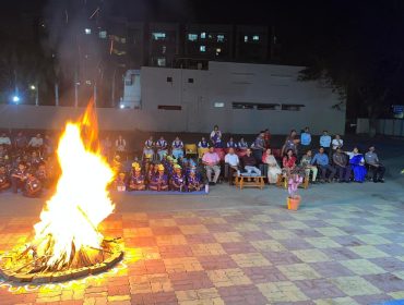 शिविर का रात्रि समारोह