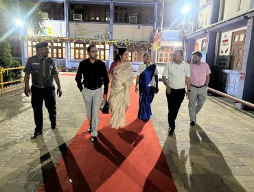 शिविर का रात्रि समारोह