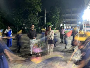 शिविर का रात्रि समारोह