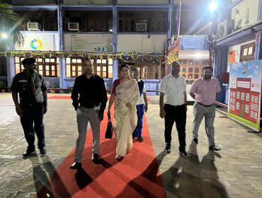 शिविर का रात्रि समारोह